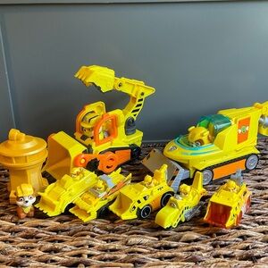 Paw Patrol Rubble Toy Vehicle Bundle